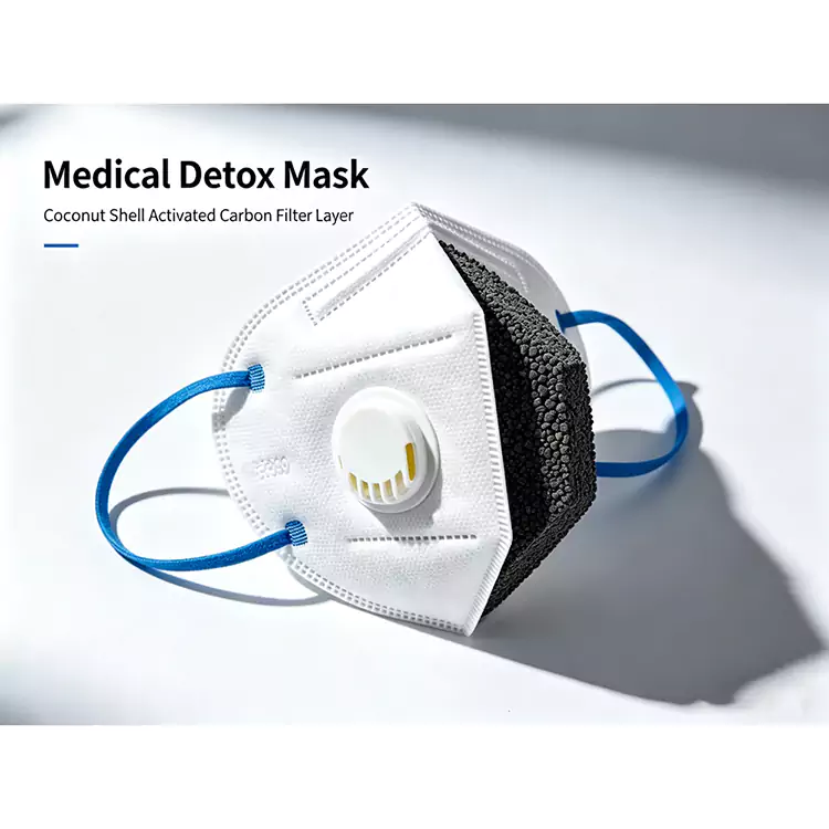 Medisch detoxmasker koolstoflaag