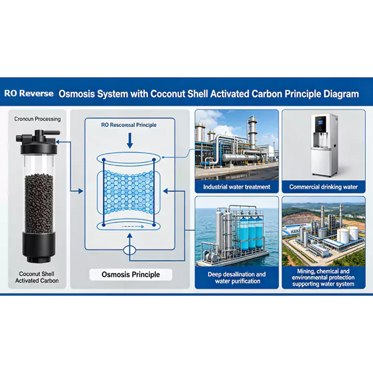 Omgekeerde osmose (RO) System Guard Carbon